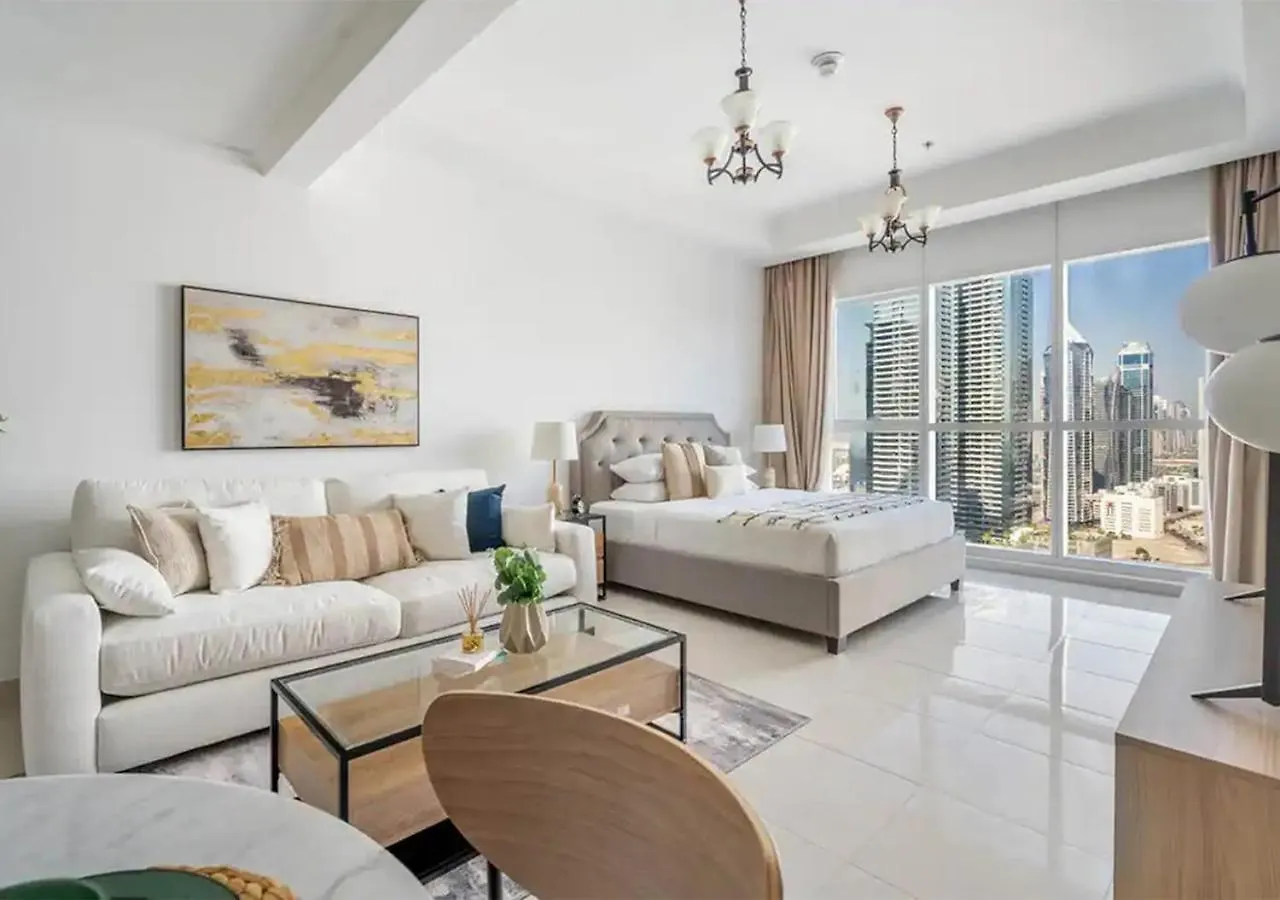 Cozy Studio Apartment With Downtown Views Dubaï Émirats arabes unis